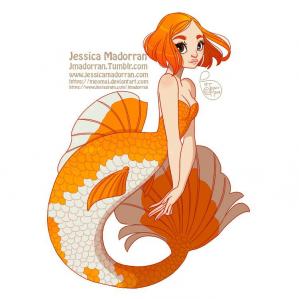 Jessica madorran character design mermay03 2018 artstation
